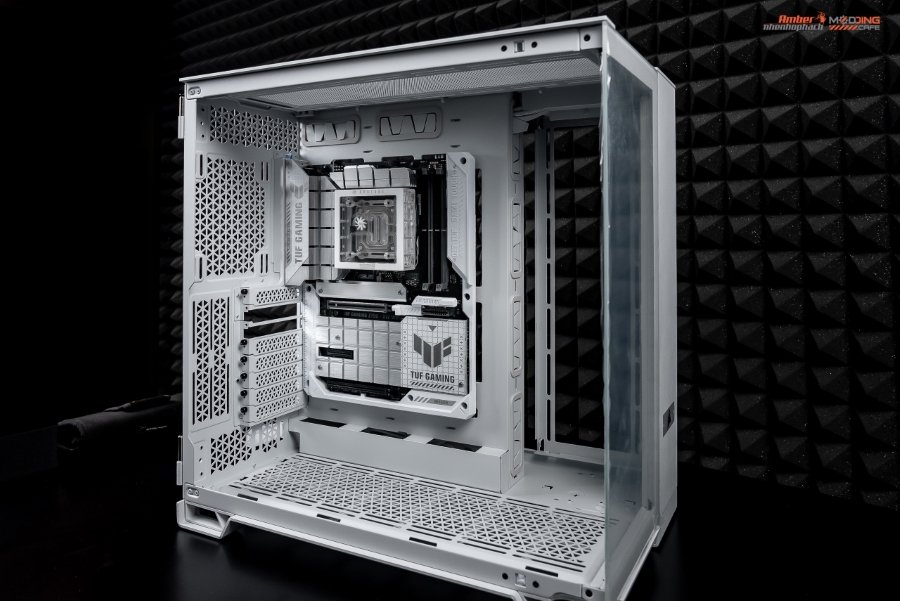 Hidden wiring + hidden tubing - BTF prebuild kit with Corsair 6500X ...