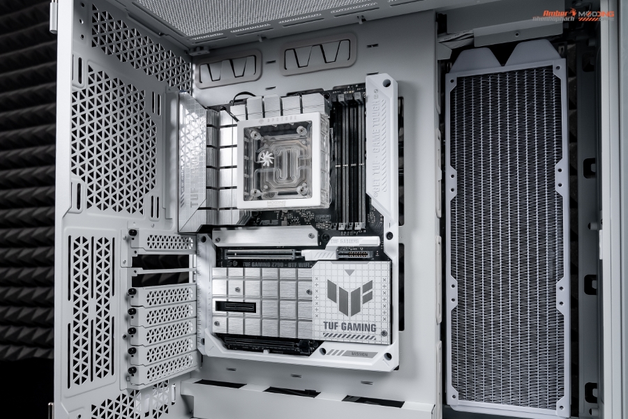 Hidden wiring + hidden tubing - BTF prebuild kit with Corsair 6500X ...