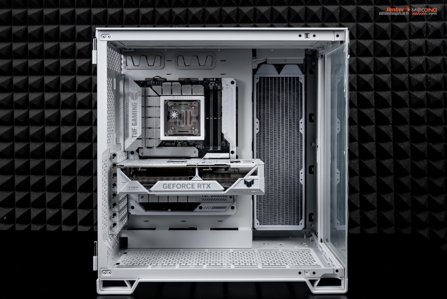 Hidden wiring + hidden tubing - BTF prebuild kit with Corsair 6500X ...